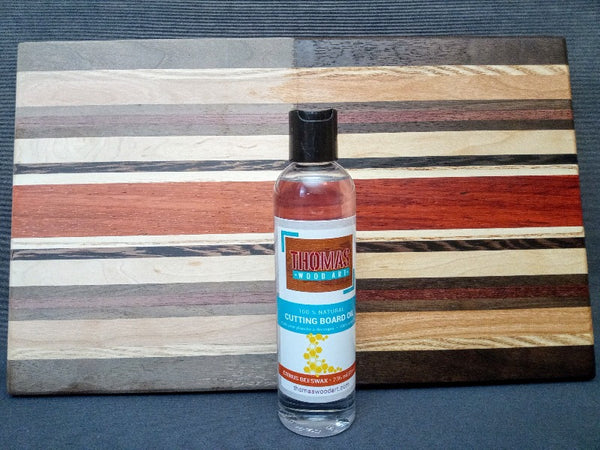 TWA’s 100% Natural Cutting Board Oil – Enriched with Citrus and Beeswax, extra rich feed