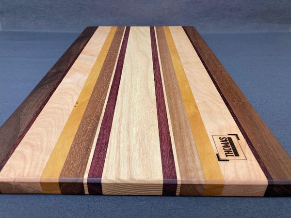 Large Asymmetrical Edge Grain Cutting Board Pattern #7