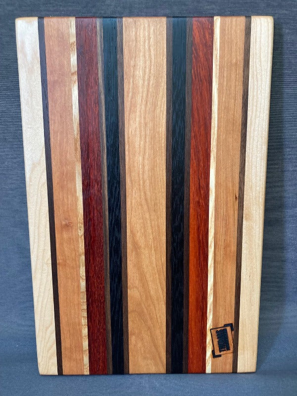 Small Asymmetrical Edge Grain Cutting Board Pattern #3