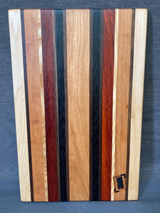 Small Asymmetrical Edge Grain Cutting Board Pattern #3