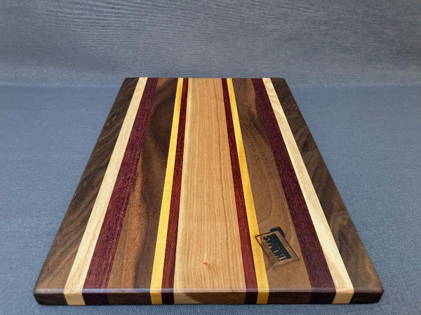 Small Asymmetrical Edge Grain Cutting Board Pattern #5