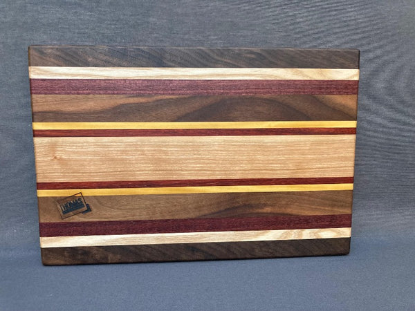 Small Asymmetrical Edge Grain Cutting Board Pattern #5