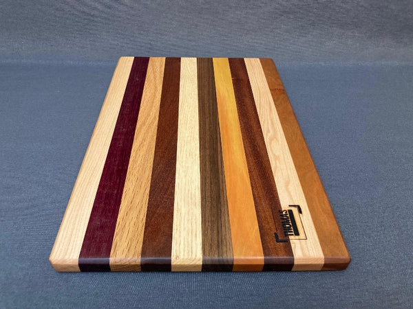 Small Asymmetrical Edge Grain Cutting Board Pattern #1