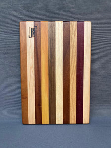 Small Asymmetrical Edge Grain Cutting Board Pattern #1