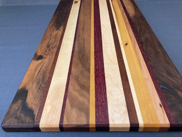 Large Asymmetrical Edge Grain Cutting Board Pattern #2