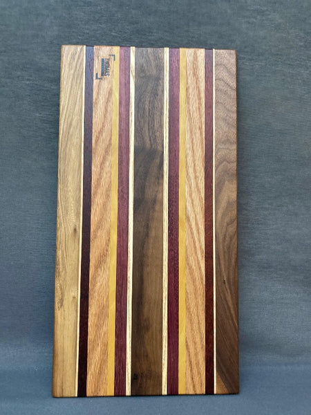 Large Asymmetrical Edge Grain Cutting Board Pattern #4